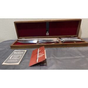 Gerber Legendary Balmung Knife Siegfried Fork And Knife Sharping Steel In Box